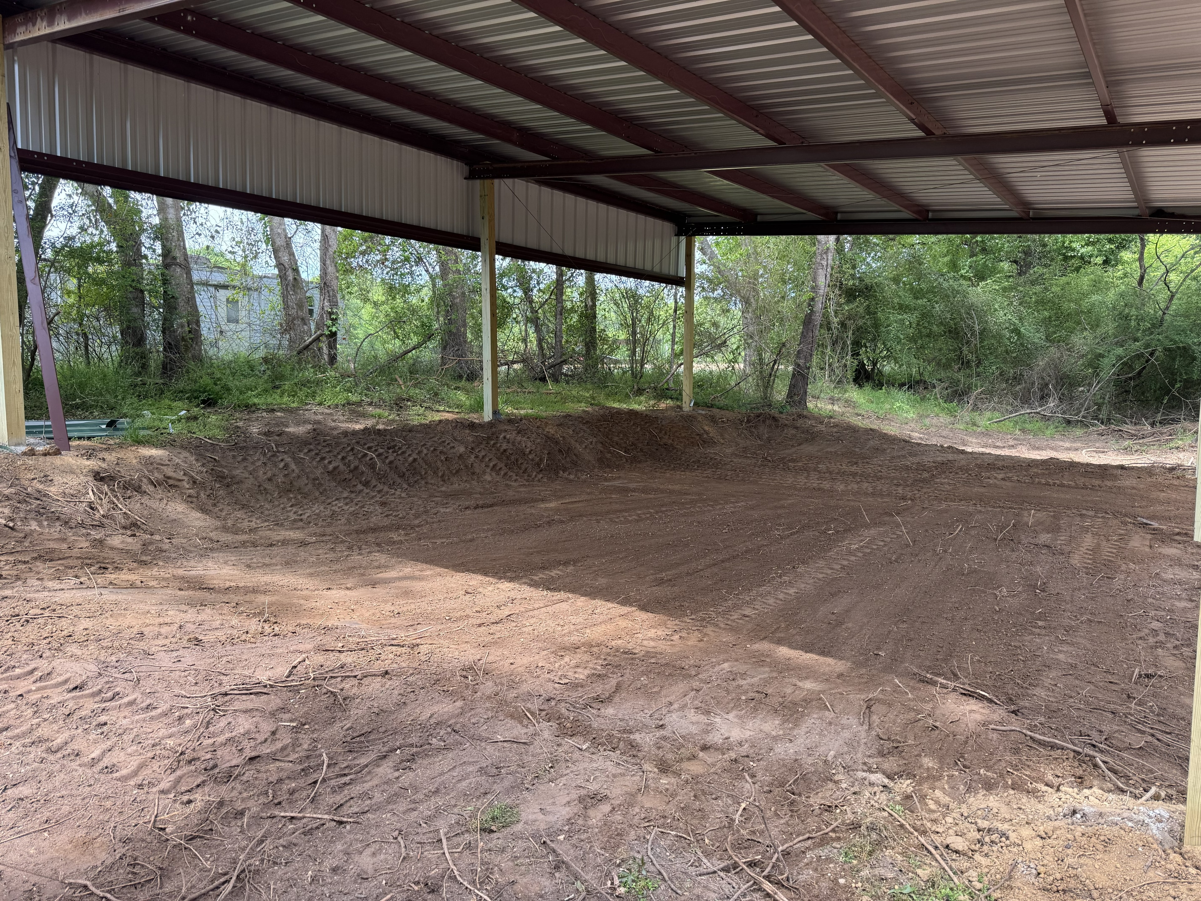 Land management project site