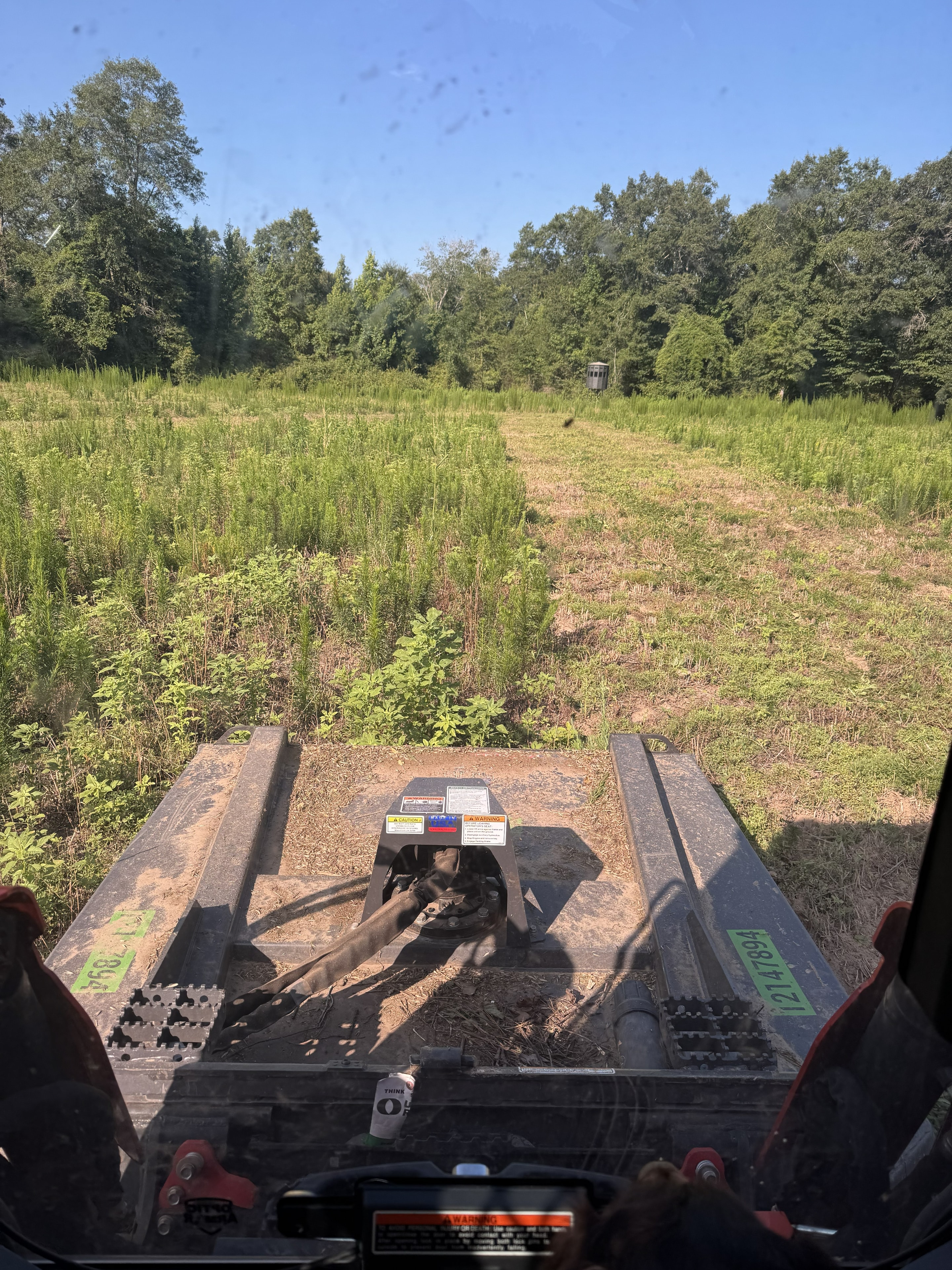 Land management project site