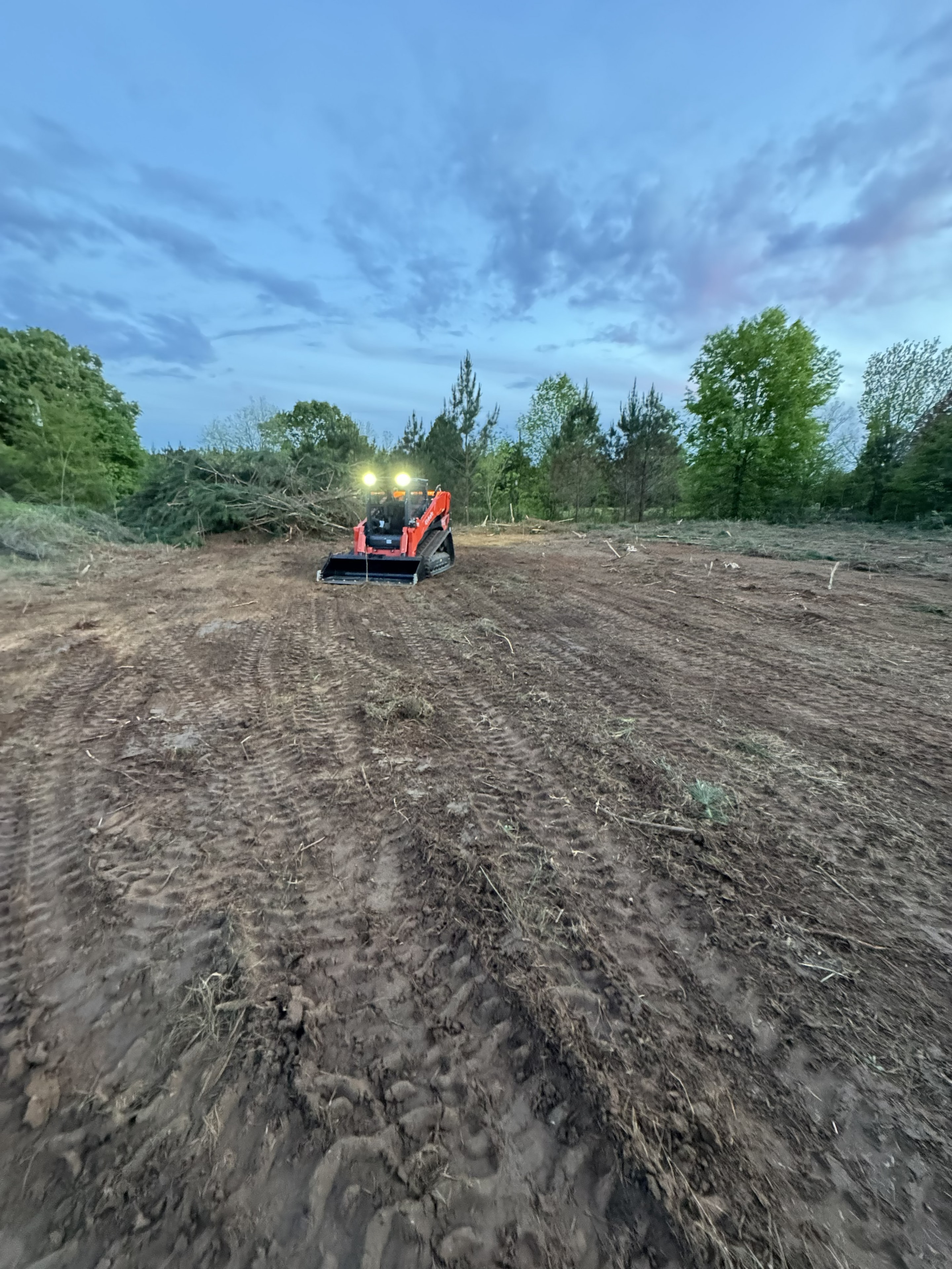 Land management project site