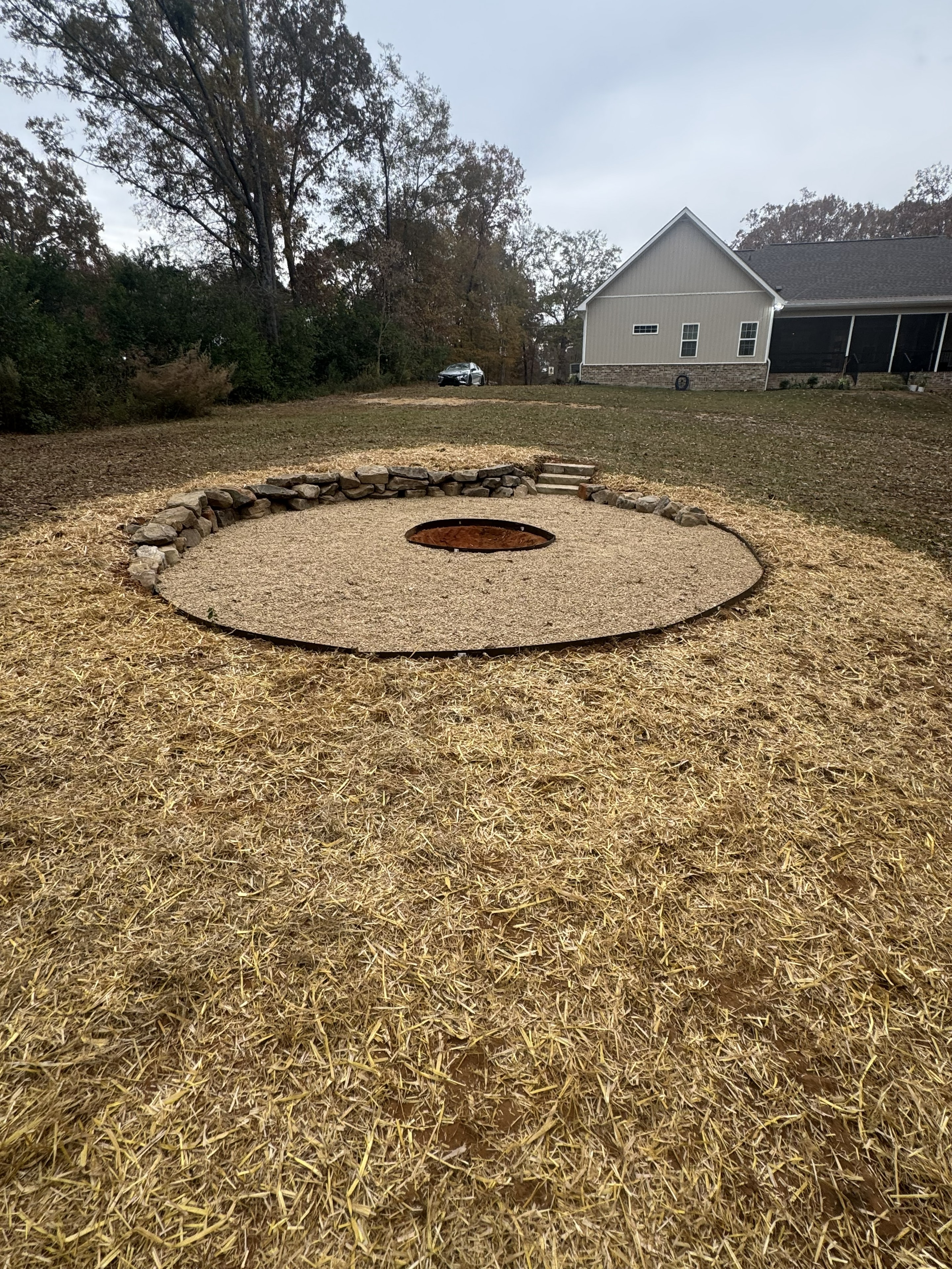 Land management project site